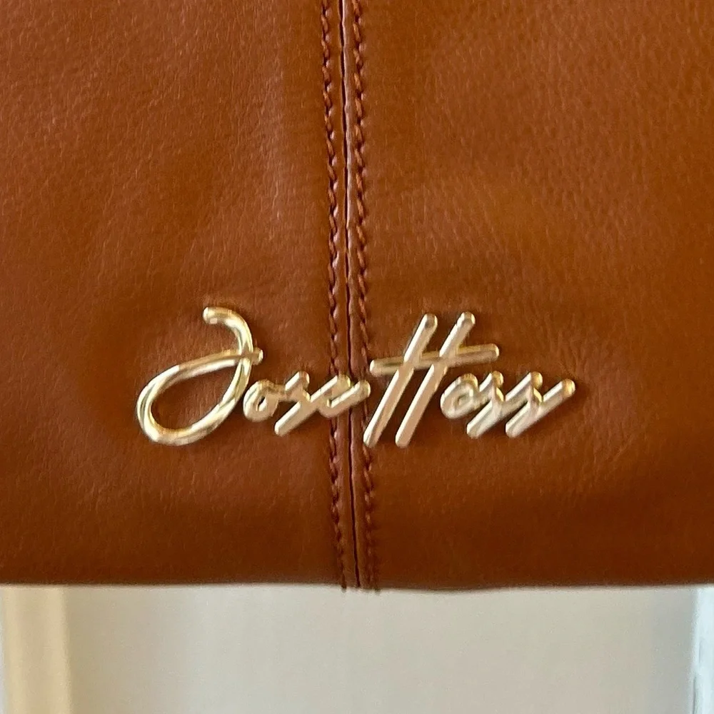 Jose Hess Danbury Mint Limited Edition Signature Brown Leather Hobo Bag - Picture 5 of 15